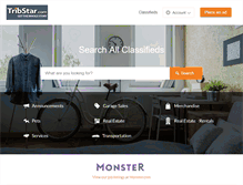 Tablet Screenshot of marketplace.tribstar.com
